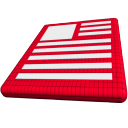 红色系统<a href=http://sc.zlcool.com/tubiao/ target=_blank class=infotextkey>图标</a>下载