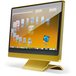 3D金色质感系统<a href=http://sc.zlcool.com/tubiao/ target=_blank class=infotextkey>图标</a>