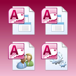 Microsoft Access 2010 图标