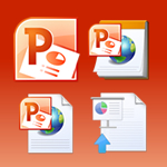 Microsoft PowerPoint 2010图标