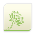 清新花纹标志<a href=http://sc.zlcool.com/tubiao/ target=_blank class=infotextkey>图标</a>下载