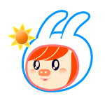 可爱兔子表情<a href=http://sc.zlcool.com/tubiao/ target=_blank class=infotextkey>图标</a>下载