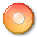 诱人橘色系统<a href=http://sc.zlcool.com/tubiao/ target=_blank class=infotextkey>图标</a>