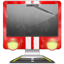精美imac显示器<a href=http://sc.zlcool.com/tubiao/ target=_blank class=infotextkey>图标</a>