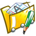 可爱金色系统替换<a href=http://sc.zlcool.com/tubiao/ target=_blank class=infotextkey>图标</a>