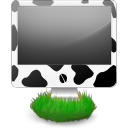精美imac显示器<a href=http://sc.zlcool.com/tubiao/ target=_blank class=infotextkey>图标</a>