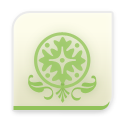 清新花纹标志<a href=http://sc.zlcool.com/tubiao/ target=_blank class=infotextkey>图标</a>下载