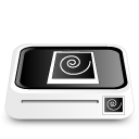 黑白鲜明系统<a href=http://sc.zlcool.com/tubiao/ target=_blank class=infotextkey>图标</a>
