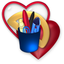 情人节系统<a href=http://sc.zlcool.com/tubiao/ target=_blank class=infotextkey>图标</a>下载