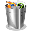 银光超质感垃圾桶<a href=http://sc.zlcool.com/tubiao/ target=_blank class=infotextkey>图标</a>