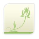 清新花纹标志<a href=http://sc.zlcool.com/tubiao/ target=_blank class=infotextkey>图标</a>下载