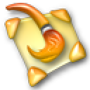 诱人橘色系统<a href=http://sc.zlcool.com/tubiao/ target=_blank class=infotextkey>图标</a>
