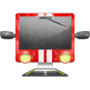 精美imac显示器<a href=http://sc.zlcool.com/tubiao/ target=_blank class=infotextkey>图标</a>