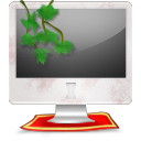 精美imac显示器<a href=http://sc.zlcool.com/tubiao/ target=_blank class=infotextkey>图标</a>