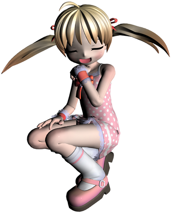 可爱卡通女孩<a href=http://sc.zlcool.com/tubiao/ target=_blank class=infotextkey>图标</a>下载
