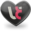 心形网站logo<a href=http://sc.zlcool.com/tubiao/ target=_blank class=infotextkey>图标</a>