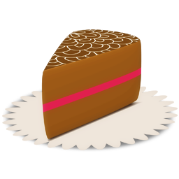 巧克力蛋糕<a href=http://sc.zlcool.com/tubiao/ target=_blank class=infotextkey>图标</a>下载