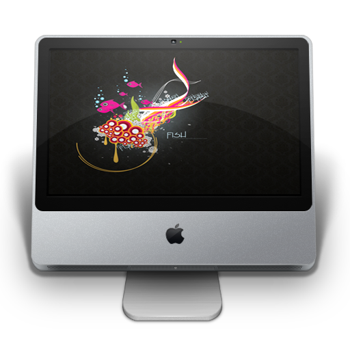 苹果显示器<a href=http://sc.zlcool.com/tubiao/ target=_blank class=infotextkey>图标</a>下载