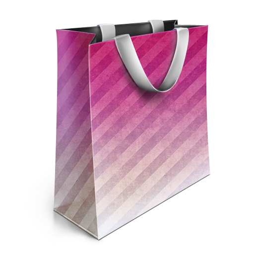 可爱购物袋<a href=http://sc.zlcool.com/tubiao/ target=_blank class=infotextkey>图标</a>下载