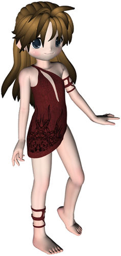 可爱卡通女孩<a href=http://sc.zlcool.com/tubiao/ target=_blank class=infotextkey>图标</a>下载