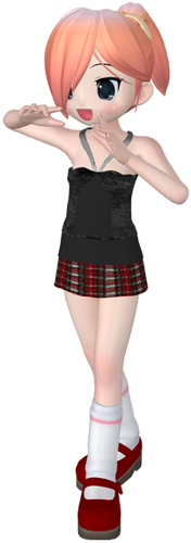 可爱卡通女孩<a href=http://sc.zlcool.com/tubiao/ target=_blank class=infotextkey>图标</a>下载