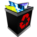 回收站桌面<a href=http://sc.zlcool.com/tubiao/ target=_blank class=infotextkey>图标</a>下载