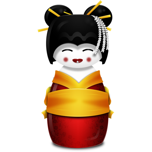 日本艺妓美女<a href=http://sc.zlcool.com/tubiao/ target=_blank class=infotextkey>图标</a>下载