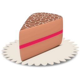巧克力蛋糕<a href=http://sc.zlcool.com/tubiao/ target=_blank class=infotextkey>图标</a>下载