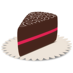 巧克力蛋糕<a href=http://sc.zlcool.com/tubiao/ target=_blank class=infotextkey>图标</a>下载