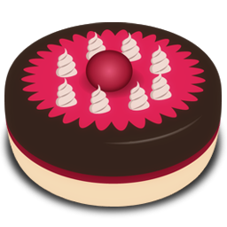 巧克力蛋糕<a href=http://sc.zlcool.com/tubiao/ target=_blank class=infotextkey>图标</a>下载