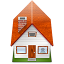 可爱房子桌面<a href=http://sc.zlcool.com/tubiao/ target=_blank class=infotextkey>图标</a>下载