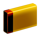 金色光驱桌面<a href=http://sc.zlcool.com/tubiao/ target=_blank class=infotextkey>图标</a>下载