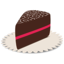 巧克力蛋糕<a href=http://sc.zlcool.com/tubiao/ target=_blank class=infotextkey>图标</a>下载