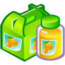卡通食物<a href=http://sc.zlcool.com/tubiao/ target=_blank class=infotextkey>图标</a>下载