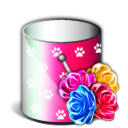 回收站桌面<a href=http://sc.zlcool.com/tubiao/ target=_blank class=infotextkey>图标</a>下载