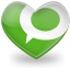 心形网站logo<a href=http://sc.zlcool.com/tubiao/ target=_blank class=infotextkey>图标</a>