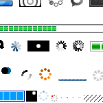 页面加载中loading gif动画图片