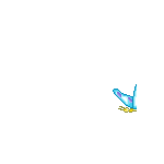 飞舞的漂亮蝴蝶gif