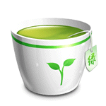 咖啡 报纸 绿茶PNG图标