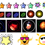 星星 星体 宇宙 飞行器gif图片