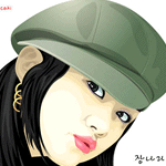 韩国女性人物gif动态图片